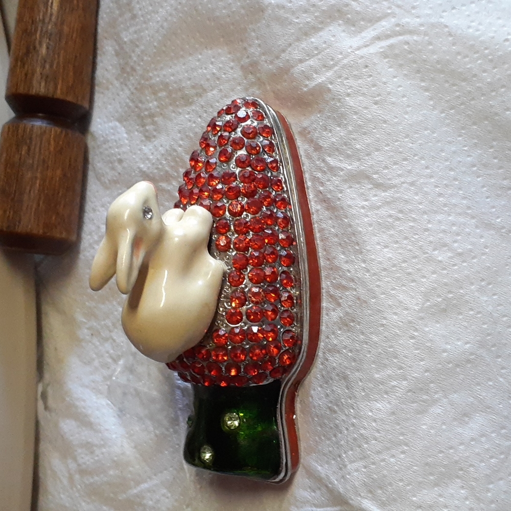 Work of Art - Bejeweled Colisoinne Bunny on a Carrot